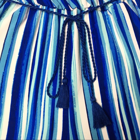 Tart Collections Fay Romper in Painted Stripe - Picture 4 of 7